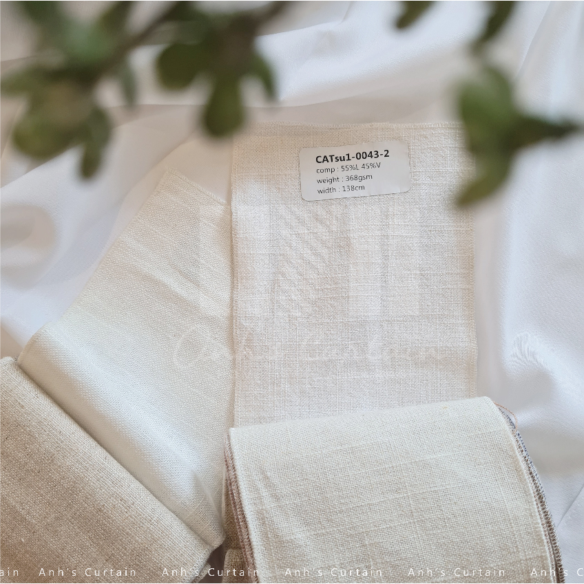 RÈM VẢI LINEN TỰ NHIÊN